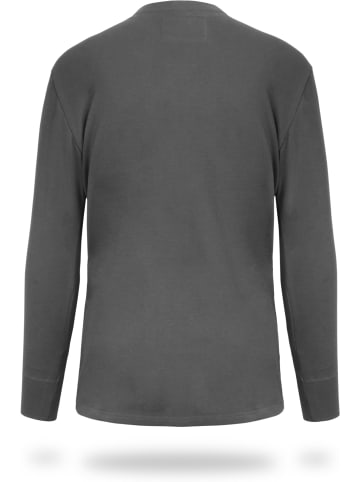 Normani Outdoor Sports Herren Winter Plüsch Langarm-Shirt Mackenzie in Anthrazit