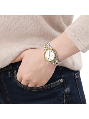 Tom Tailor Quarzuhr Edelstahl in Bicolor