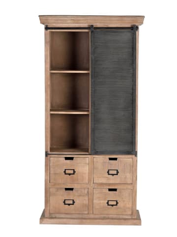 Giner y Colomer Küchenhochschrank aus Mangoholz in Brown