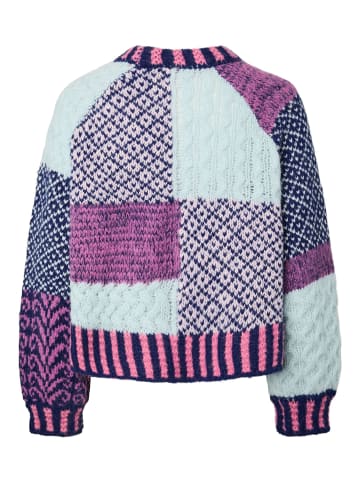 Pieces Strickpullover in Sachet Pink