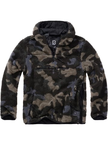 Brandit Pullover "Teddyfleece Worker Pullover" in Camouflage