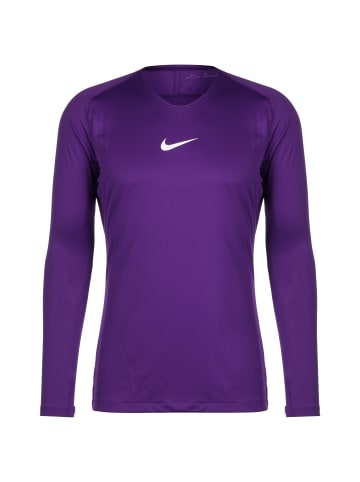 Nike Performance Longsleeve Dry Park First in lila / weiß