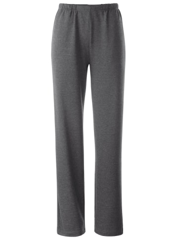 hajo Freizeithose in anthrazit-meliert