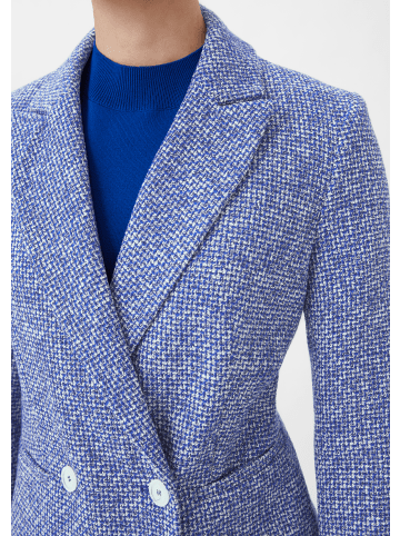 comma Indoor-Blazer langarm in Blau