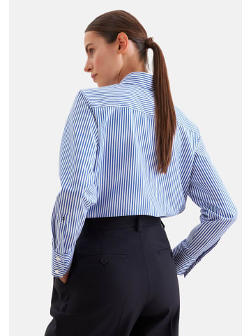 Seidensticker Hemdbluse Regular in Mittelblau