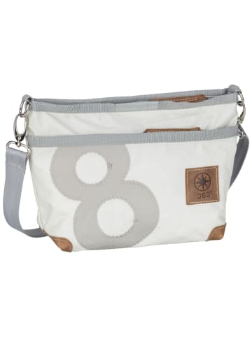 360 grad Beuteltasche Deern Lütt in Weiß/Grau