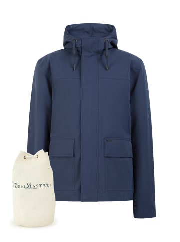 DreiMaster Klassik Jacke + Shopping Bag - Set in Marine