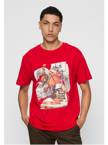 Mister Tee T-Shirt "Vintage Ballin Tee" in Rot