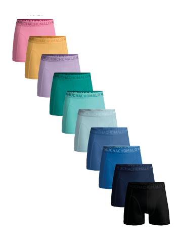 Muchachomalo 10er-Set: Boxershort in Mehrfarbig - für Herren