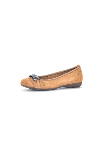 Gabor Fashion sportliche Ballerinas in braun