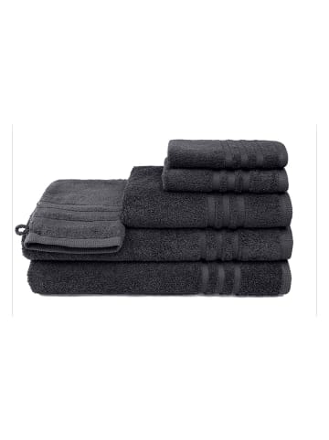 Grace Grand Spa Frottier-Handtuch-Set in Dunkelgrau
