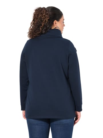 Ulla Popken Sweatshirt in marine