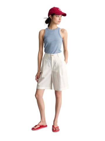 Marc O'Polo DENIM Bundfalten-Shorts regular in Silky White