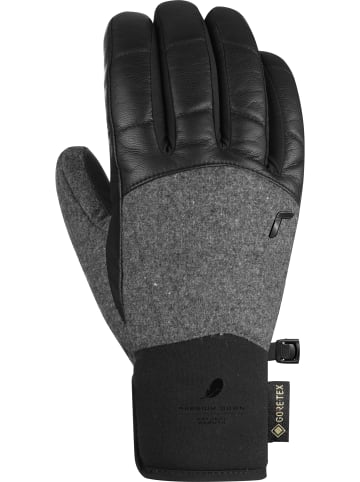 Reusch Fingerhandschuhe Feather GORE-TEX in 7711 black / grey alpine melan