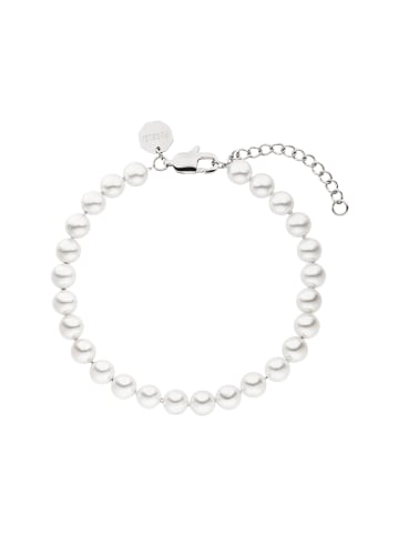 PURELEI Perlenarmband Diligence in Silver