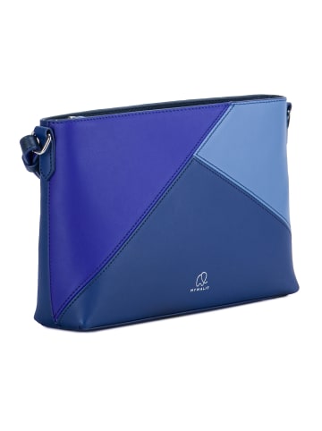 MYWALIT Carrara Umhängetasche Leder 28 cm in blue