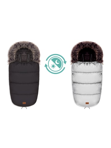 fillikid Winterfußsack Manaslu Reflect Exklusiv in Schwarz