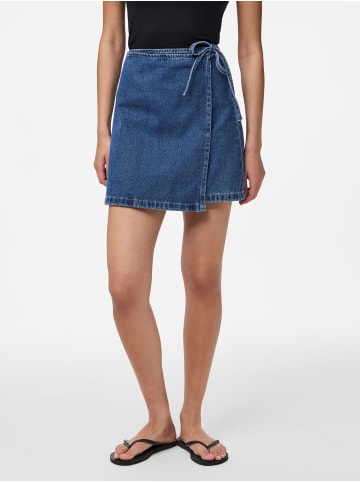 Pieces Minirock in Medium Blue Denim