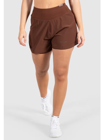 SMILODOX Shorts Advance Pro 2in1 in Braun