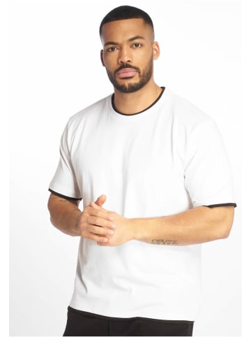 DEF T-Shirts in white/black