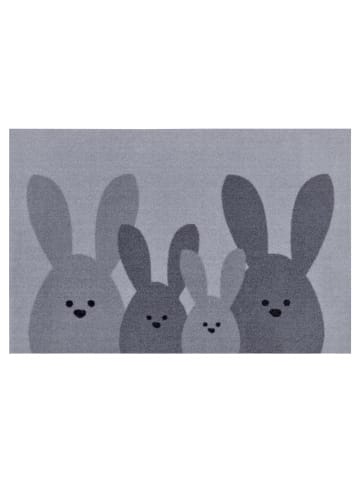 Hanse Home Fußmatte Bunny Family Grau