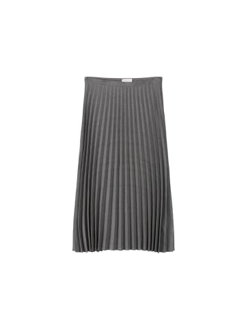 Marc O'Polo Plisseerock A-Shape in Rocky Grey Melange
