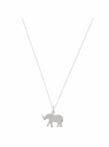 Gemshine Halskette mit Anhänger Elefant in silver coloured