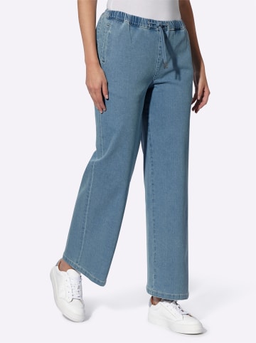 Heine Schlupfjeans in blue-bleached