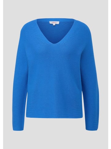 s.Oliver Strickpullover in 5531_royalblau