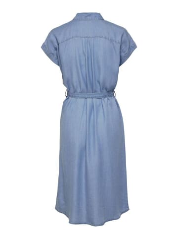 ONLY Kleid in Medium Blue Denim