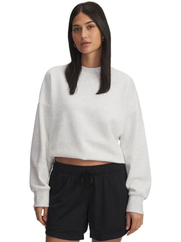 Under Armour Fleecejacke/Fleecepullover "Rival Fleece Os Crew" in Grau