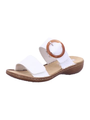 rieker Pantolette in weiß