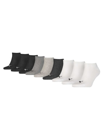 Puma Socken 9er Pack in Schwarz/Weiß/Grau