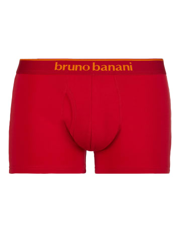Bruno Banani Boxershort 2er Pack in Schwarz/Rot