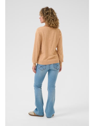 Cream Strickpullover CRDela Loose fit in Cinnamon Swirl Melange