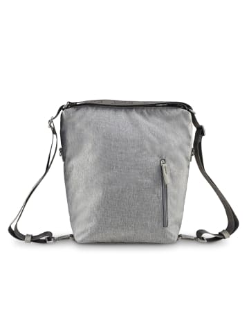 Jost Bergen Schultertasche RFID Schutz 25 cm in hellgrau