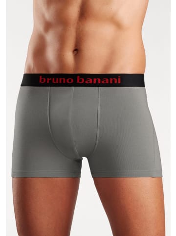 Bruno Banani Boxer in grau, türkis, schwarz, petrol