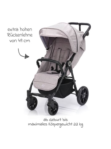 fillikid Buggy & Sportwagen Fill Allrounder bis 22 kg belasbar in grau