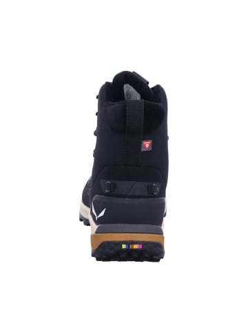 Salewa Wanderschuh Puez Winter Mid PTX in Black/Black
