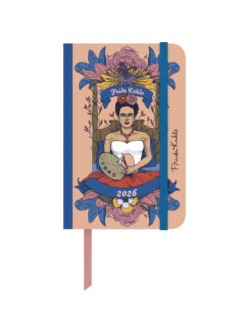 DuMont Kalenderverlag Kalender - DUMONT - Frida Kahlo Buchkalender 2026 - Taschenkalender 9 x 14 cm -