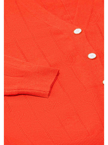SANIKA Strickjacke in Orange