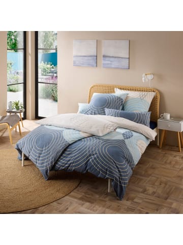 REDBEST Renforcé Bettwäsche in blau