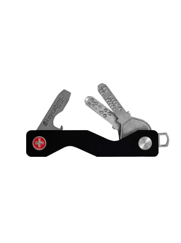 keycabins Schlüsselhalter Aluminium S3 in schwarz