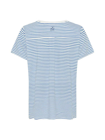 CCDK Copenhagen Schlafshirt Bea in Riverside Stripe