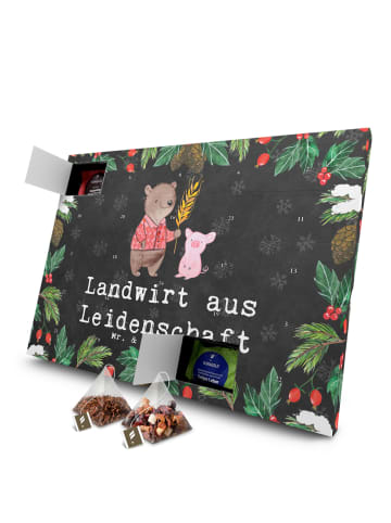 Mr. & Mrs. Panda Adventskalender Landwirt Leidenschaft mit Spruch in Kreidetafel