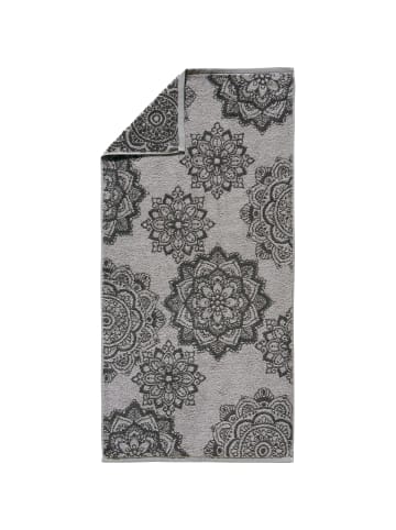 Erwin Müller Frottier, Jacquard Duschtuch 2er-Pack Bühl in grau