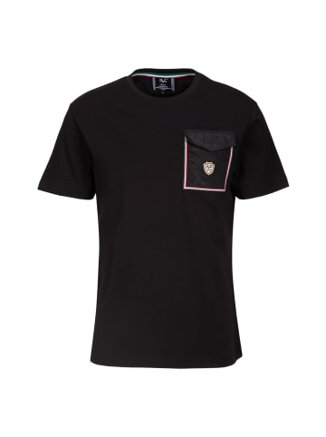 19V69 Italia by Versace Rundhalsshirt Lucius in schwarz