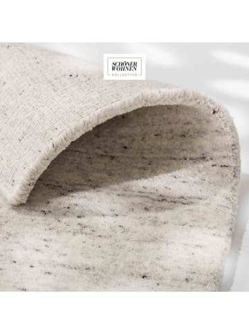 Schöner Wohnen Kollektion Kurzflorteppich Wohnzimmer Ela-1 in Creme