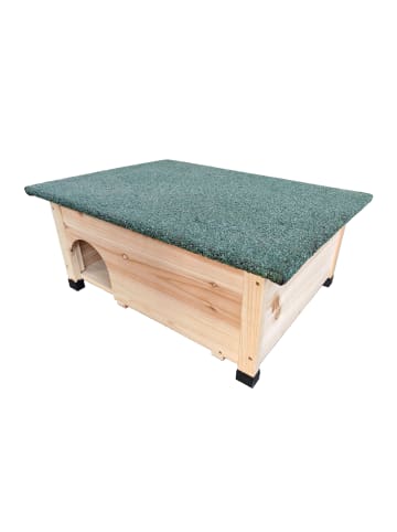 relaxdays Igelhaus in Natur - (B)57 x (H)25 x (T)44 cm