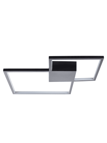 Beliani Deckenleuchten OKSU in Schwarz - (W) 54 x (H) 6 x (L) 54 cm